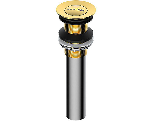 Заказать Донный клапан WasserKRAFT A253 Click-Clack Золото в магазине сантехники Santeh-Crystal.ru