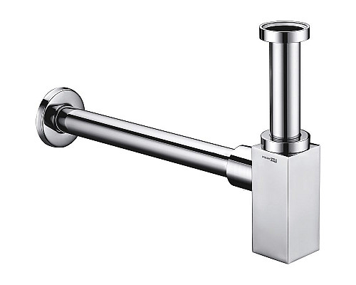 Приобрести Сифон для раковины WasserKRAFT A072 Хром в магазине сантехники Santeh-Crystal.ru