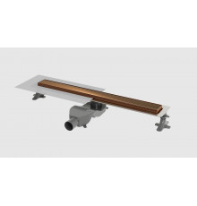 Душевой лоток Boheme Premium Linear 60 982-60-BRB с решеткой цвет Брашированная бронза / под плитку