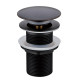 Донный клапан Boheme Black 612/2-B click-clack цвет Черный