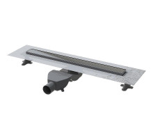 Душевой лоток Boheme Premium Linear 60 982-60-GM с решеткой Оружейная сталь