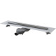Душевой лоток Boheme Premium Linear 80 982-80-GM с решеткой Оружейная сталь