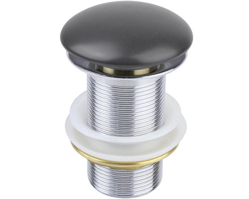 Донный клапан Bronze de Luxe 1003G click-clack Серый