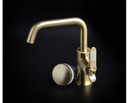 Донный клапан Bronze de Luxe 008/1CG click-clack Золото матовое