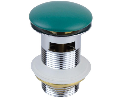 Донный клапан Bronze de Luxe 1001/1G click-clack Зеленый