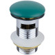 Донный клапан Bronze de Luxe 1001/1G click-clack Зеленый