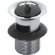Донный клапан Kludi 1042705-00 с пробкой Хром