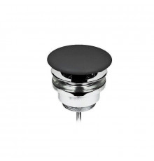 Донный клапан Kludi Rotexa 1047139-00 click-clack цвет Черный матовый