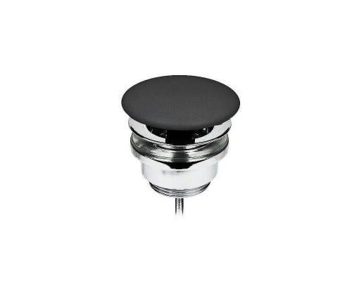 Донный клапан Kludi Rotexa 1047139-00 click-clack цвет Черный матовый