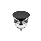 Донный клапан Kludi Rotexa 1047139-00 click-clack цвет Черный матовый