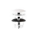 Донный клапан Kludi Rotexa 1047143-00 click-clack цвет Белый