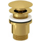 Донный клапан Kludi 10426N0-00 click-clack Золото брашированное