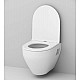 Купить Сиденье для унитаза AM.PM Spirit V2.0 C707857WH Белое с микролифтом в магазине сантехники Santeh-Crystal.ru