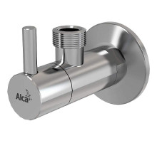 Запорный вентиль Alcaplast ARV003 угловой Хром