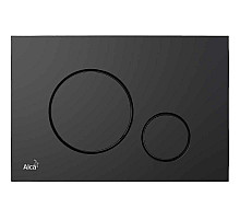 Клавиша смыва Alcaplast M678 Черная матовая