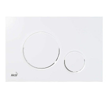 Клавиша смыва Alcaplast M670 Белая