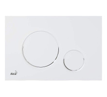 Клавиша смыва Alcaplast M676 Белая матовая