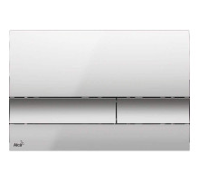 Клавиша смыва Alcaplast Basic M1722 Матовый хром