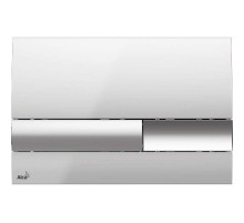 Клавиша смыва Alcaplast Basic M1741 Хром глянцевый