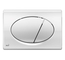 Клавиша смыва Alcaplast Basic M71 Хром глянцевый