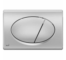 Клавиша смыва Alcaplast Basic M72 Матовый хром