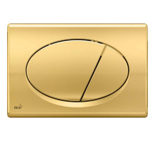 Клавиша смыва Alcaplast Basic M75 Золото