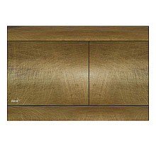 Клавиша смыва Alcaplast Flat Wood FUN-ANTIC Бронза Антик