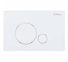 Клавиша смыва BelBagno Sfera BB014-SR-BIANCO Белая