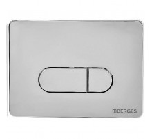 Клавиша смыва Berges Novum D3 040033 Хром
