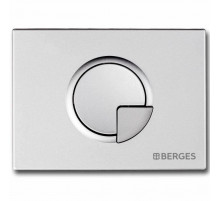 Клавиша смыва Berges Novum R2 040022 Хром матовый