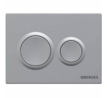 Клавиша смыва Berges Novum O2 040062 Хром матовый