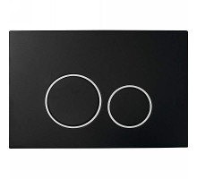 Клавиша смыва Boheme 662 Черная Хром