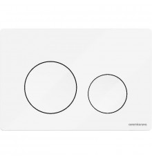 Клавиша смыва Ceramicanova Balance Circle CN12-001W Белая глянцевая