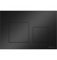 Клавиша смыва Ceramicanova Balance Square CN12-002MB Черная матовая