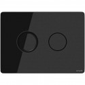 Клавиша смыва Cersanit Accento Circle P-BU-ACN-CIR-PN/Bl/Gl Черная глянцевая