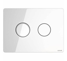 Клавиша смыва Cersanit Accento Circle P-BU-ACN-CIR-PN/Wh/Gl Белая глянцевая