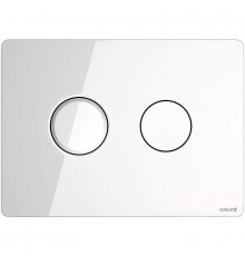 Клавиша смыва Cersanit Accento Circle P-BU-ACN-CIR-PN/Wh/Gl Белая глянцевая