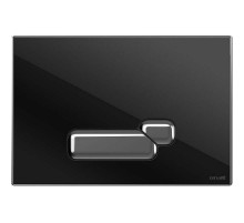 Клавиша смыва Cersanit Actis P-BU-ACT/Blg/Gl Черная глянцевая