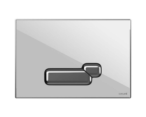 Приобрести Клавиша смыва Cersanit Actis P-BU-ACT/Whg/Gl Белая в магазине сантехники Santeh-Crystal.ru