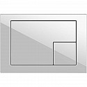 Клавиша смыва Cersanit Corner 64077 Белая Клавиша смыва Cersanit Corner 64077 Белая