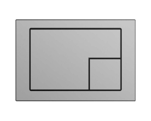 Заказать Клавиша смыва Cersanit Corner 64107 Хром матовый в магазине сантехники Santeh-Crystal.ru