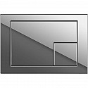 Клавиша смыва Cersanit Corner 64108 Хром глянцевый Клавиша смыва Cersanit Corner 64108 Хром глянцевый