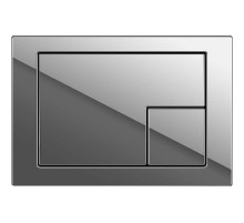 Клавиша смыва Cersanit Corner 64108 Хром глянцевый