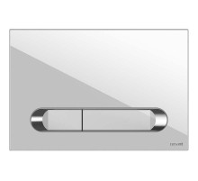 Клавиша смыва Cersanit Estetica 64111 Белая Хром