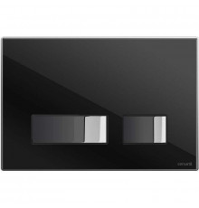 Клавиша смыва Cersanit Movi P-BU-MOV/Blg/Gl Черная глянцевая