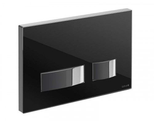 Купить Клавиша смыва Cersanit Movi P-BU-MOV/Blg/Gl Черная глянцевая в магазине сантехники Santeh-Crystal.ru