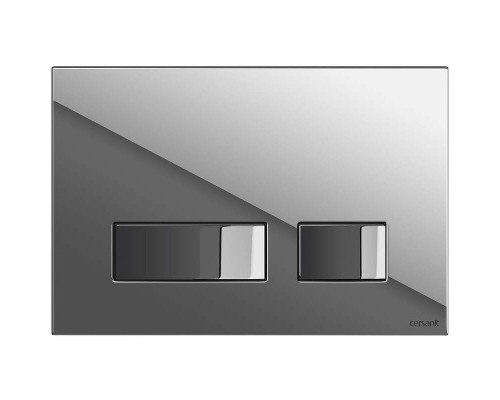 Купить Клавиша смыва Cersanit Movi P-BU-MOV/Cg Хром в магазине сантехники Santeh-Crystal.ru