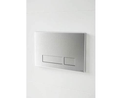 Приобрести Клавиша смыва Cersanit Torro P-BU-TOR/Cm/St Хром матовый в магазине сантехники Santeh-Crystal.ru