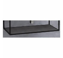 Полка для консоли под раковину Cezares Cadro 120 CADRO-120-MENS-NERO Черная матовая