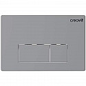 Клавиша смыва Creavit Arc GP8002.00 Серая матовая Клавиша смыва Creavit Arc GP8002.00 Серая матовая